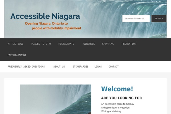 accessibleniagara.com site used Leiden-master