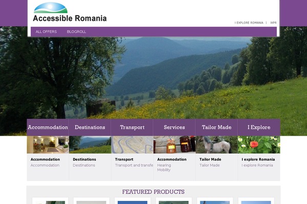 Aventura theme site design template sample