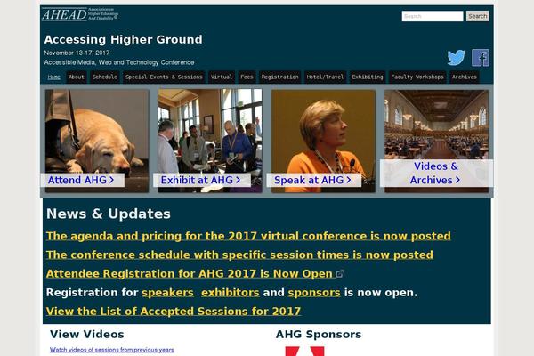 Site using Conference-scheduler plugin