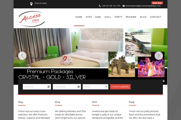 Soho Hotel theme site design template sample