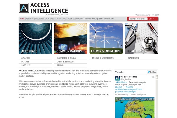 accessintel theme websites examples