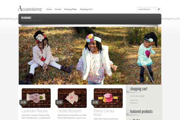 eStore theme site design template sample
