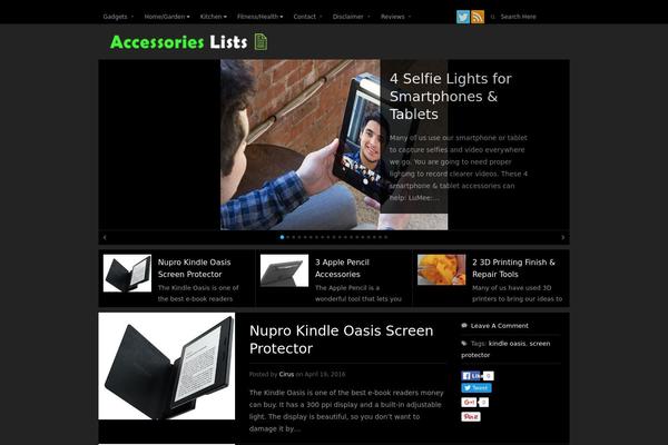 Organic_tech theme site design template sample