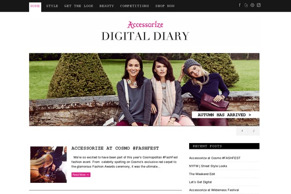 Triton theme site design template sample
