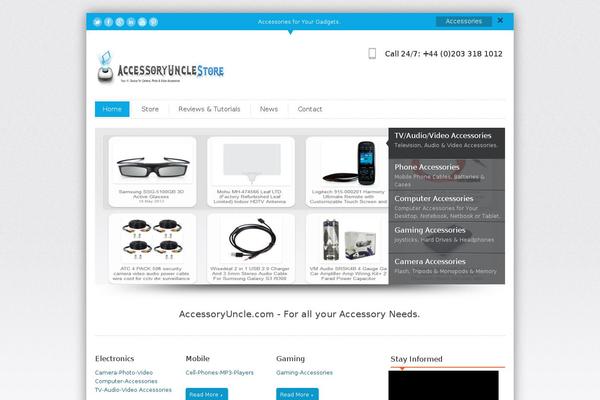 InfoWay theme site design template sample