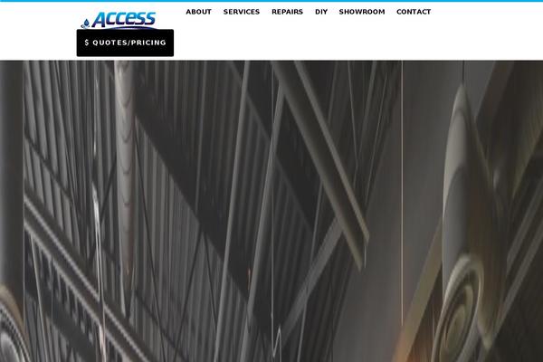Sterling Child theme site design template sample