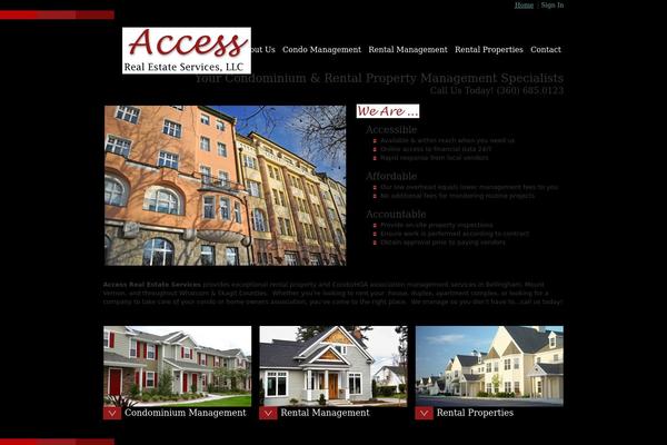Ares theme site design template sample