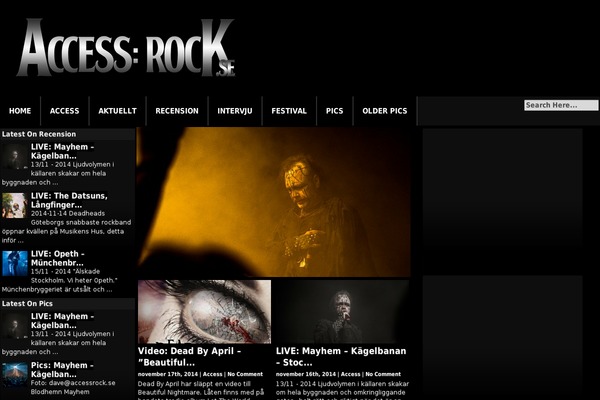 accessrock.se site used Helone