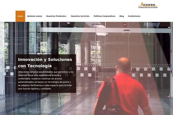Content theme site design template sample
