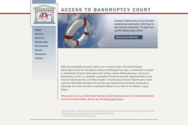 Abc theme site design template sample
