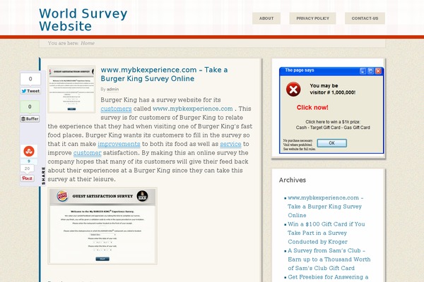 Retro-fitted theme site design template sample