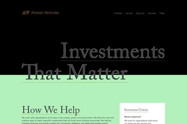 accessventures.org site used Access-ventures