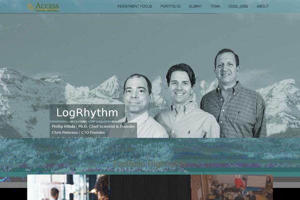 Cubo theme site design template sample