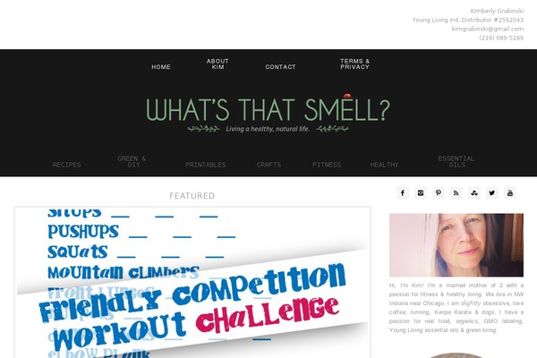 Site using Simple Social Icons plugin