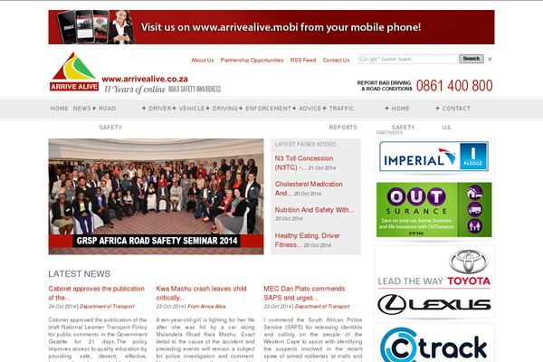 Site using Arqam plugin