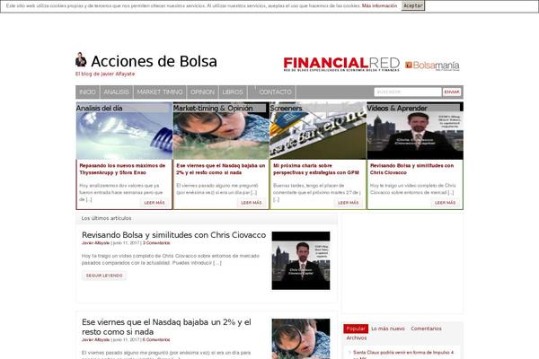Financialred theme site design template sample
