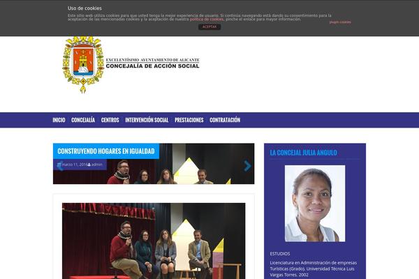 Solon theme site design template sample