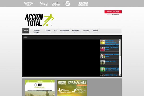 Default theme site design template sample