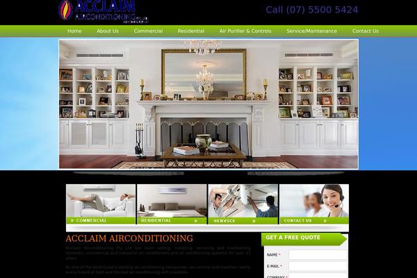 acclaimair.com.au site used Acclaim