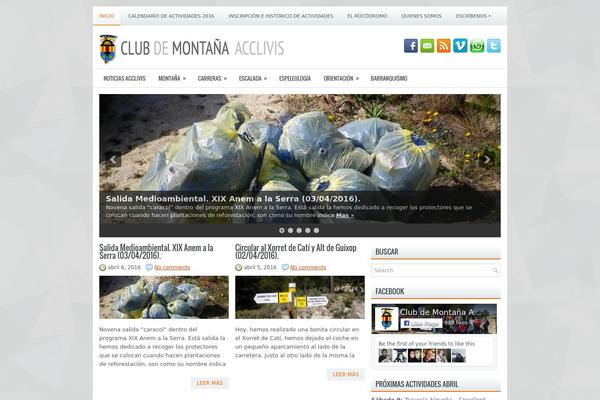 Storypress theme site design template sample