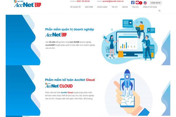 accnet.vn site used Accnet