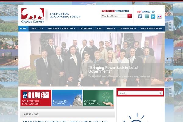 Canvas theme site design template sample