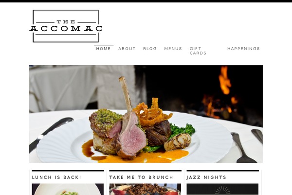 BBQ theme site design template sample