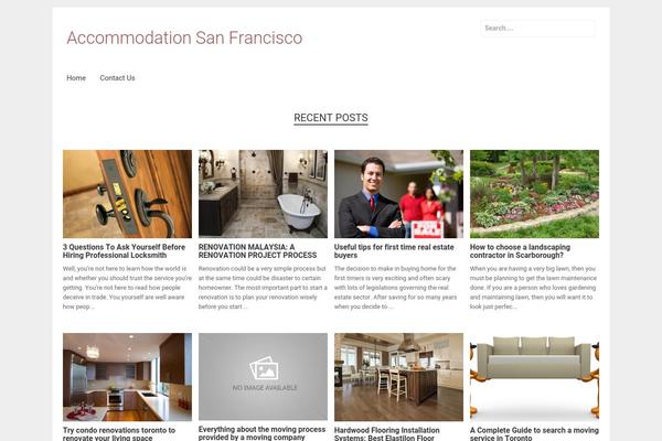 Bose theme site design template sample