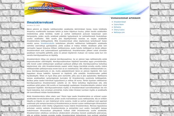 Flytonic Theme theme site design template sample