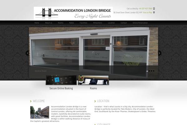 Welcome Inn theme site design template sample