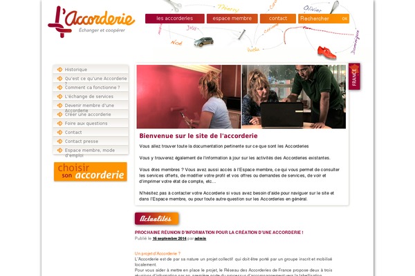 Site using Intouch plugin