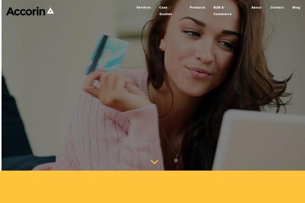 accorin.com site used Exo-theme