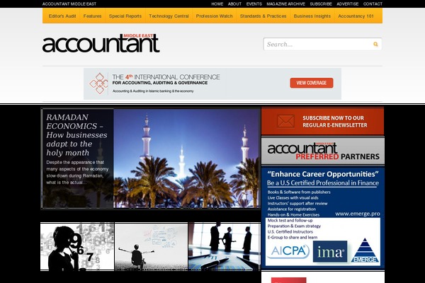 Acme theme site design template sample