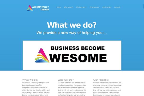 Nimble theme site design template sample