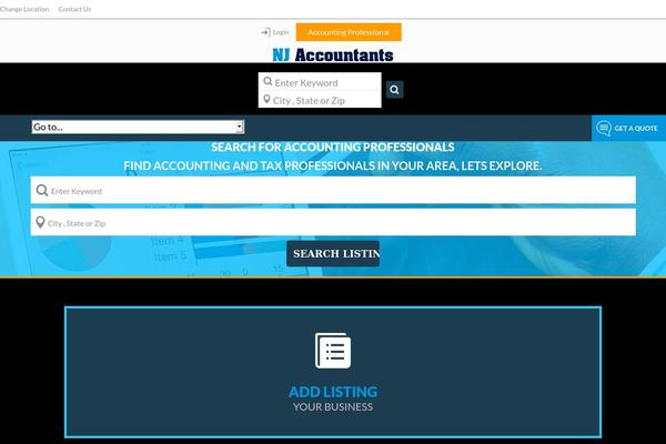 accountantsnj.net site used Local