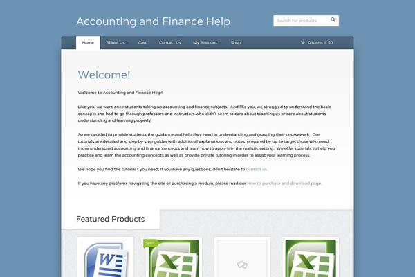 Wootique theme site design template sample