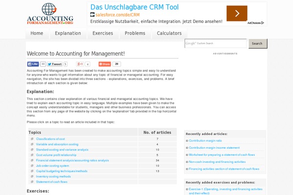 accountingformanagement.org site used Ramza