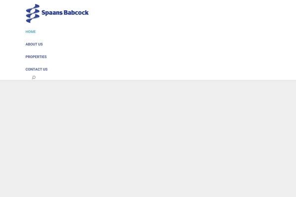 The7 Child theme site design template sample