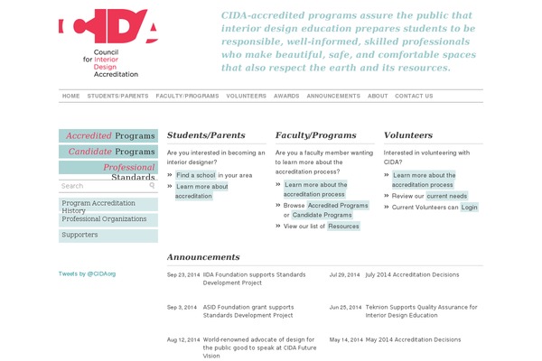 cida theme websites examples