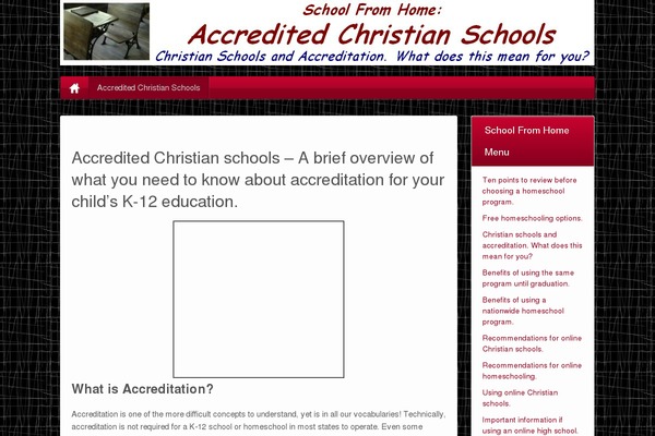 accreditedchristianschools.com site used iFeature Pro 5