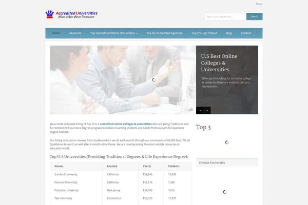 Grand College theme site design template sample