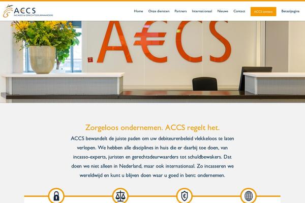 accs.nl site used Accs