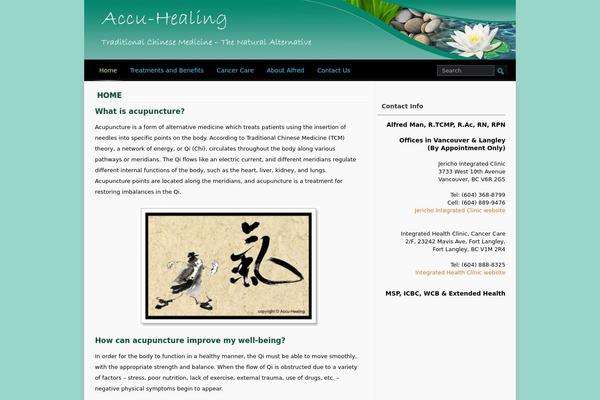 accuhealing.com site used Summ