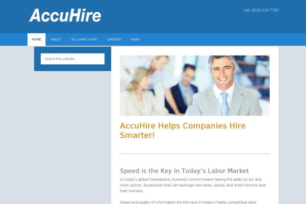 Outreach Pro theme site design template sample