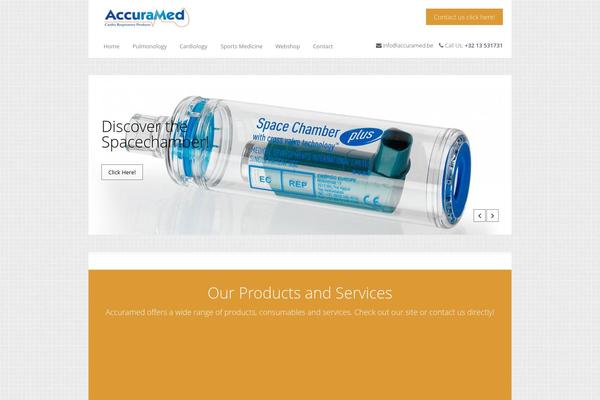 Medical Doctor theme site design template sample