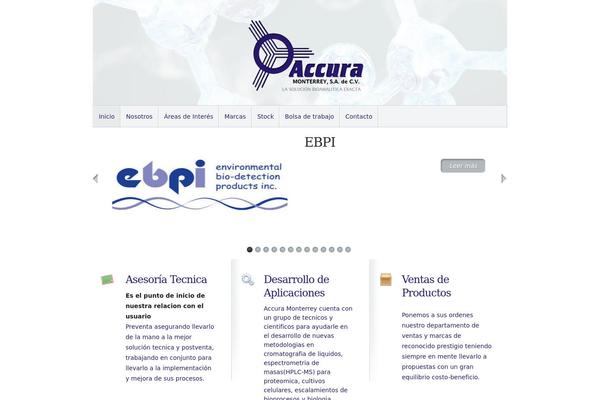 Minimal theme site design template sample