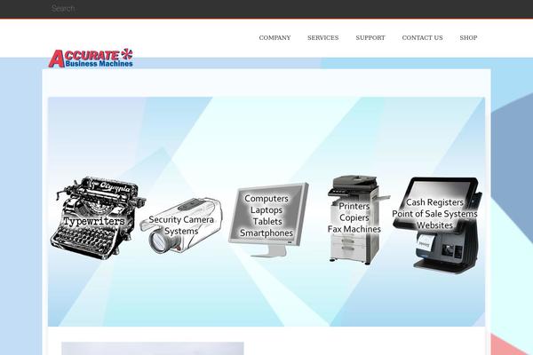 Everal theme site design template sample
