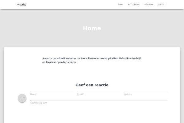 Shapely theme site design template sample