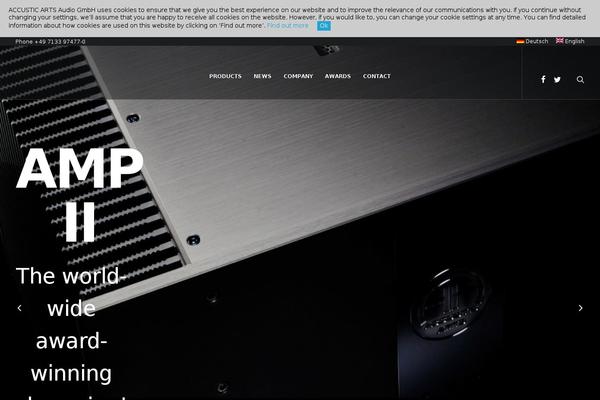 accusticarts.com site used Uncode