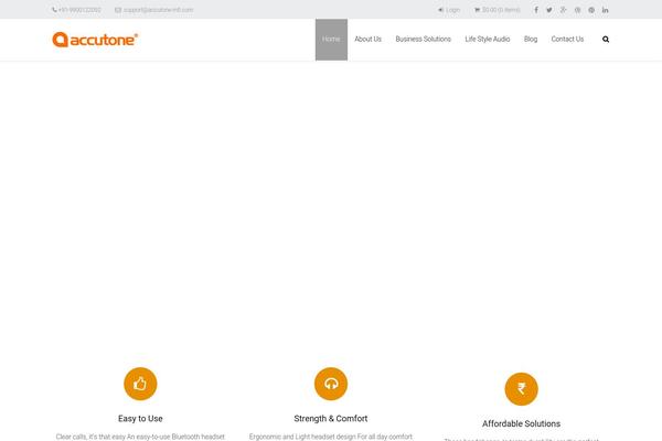 Hershel theme site design template sample
